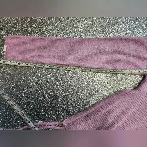 ZARA LONG SLEEVE RIBBED CROP SWEATER Nwot - Picture 8 of 8